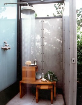 オーバーヘッドシャワー, シャワー, レインダンス, 庭